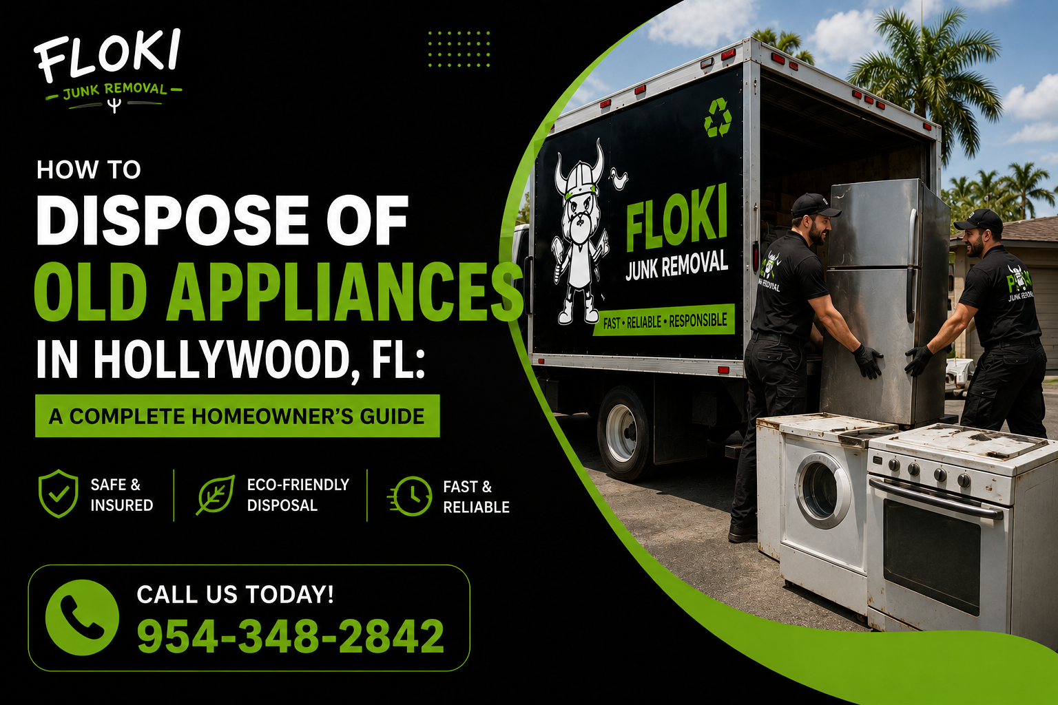 How to Dispose of Old Appliances in Hollywood
