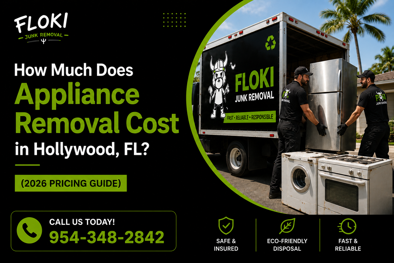 Appliance Removal Cost in Hollywood