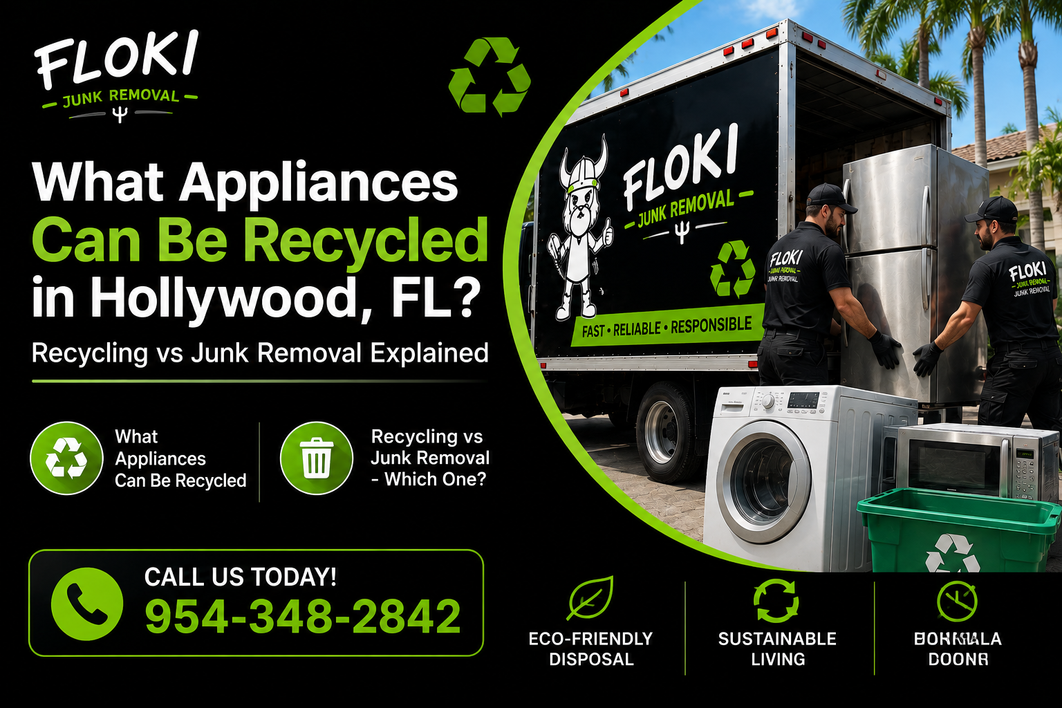 Appliance recycling in Hollywood